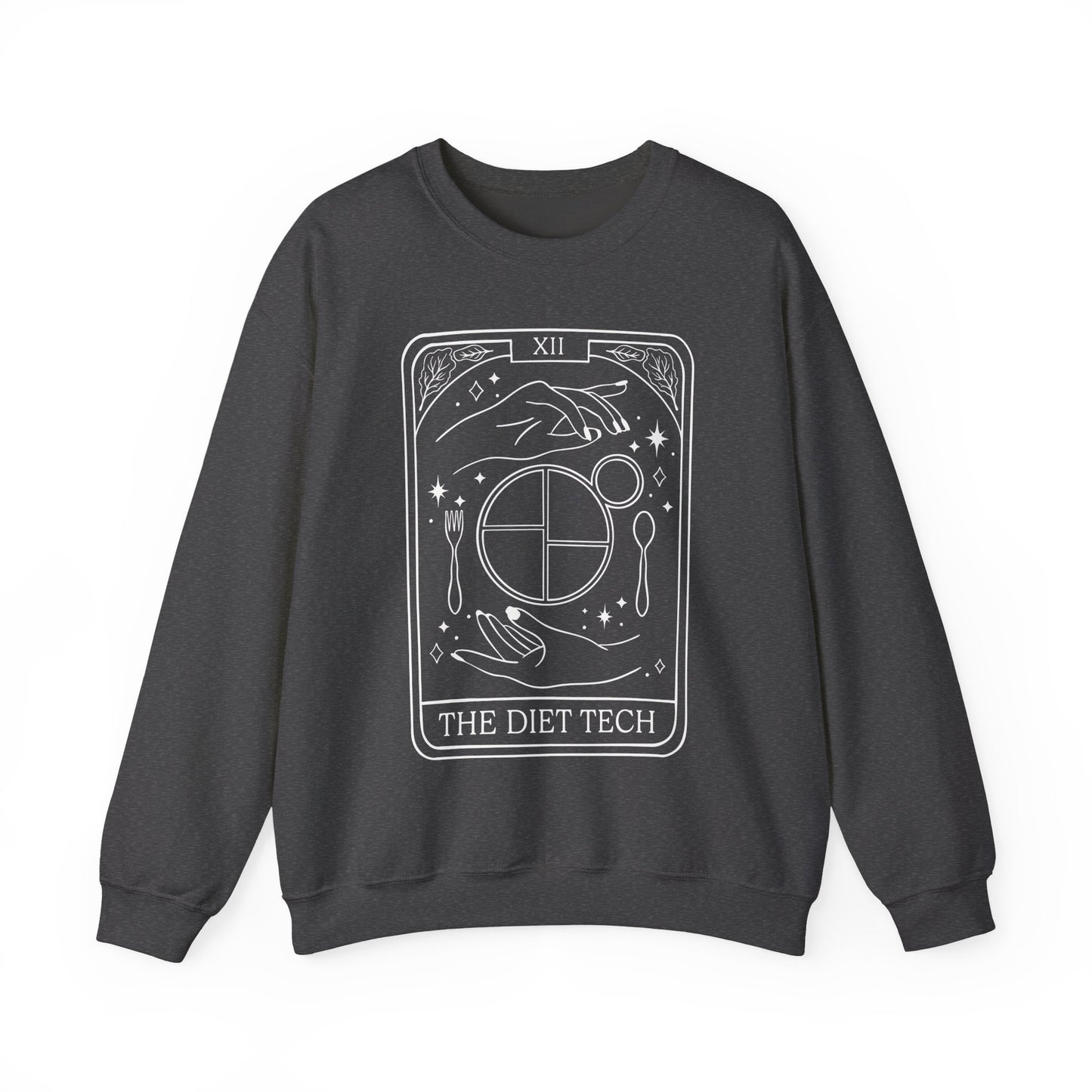 Diet Tech Tarot Card Linework Sweatshirt