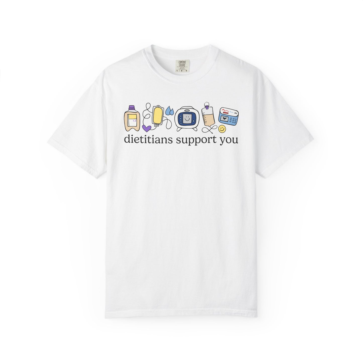 Dietitians Support You Doodles Tee