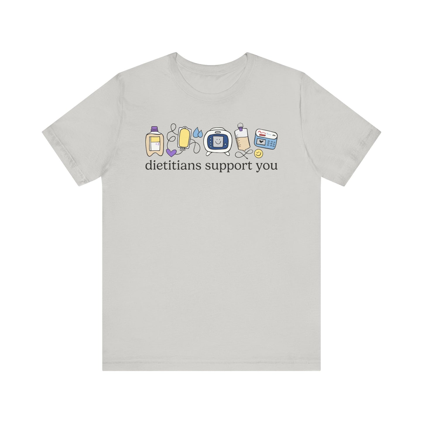 Dietitians Support You Doodles Tee