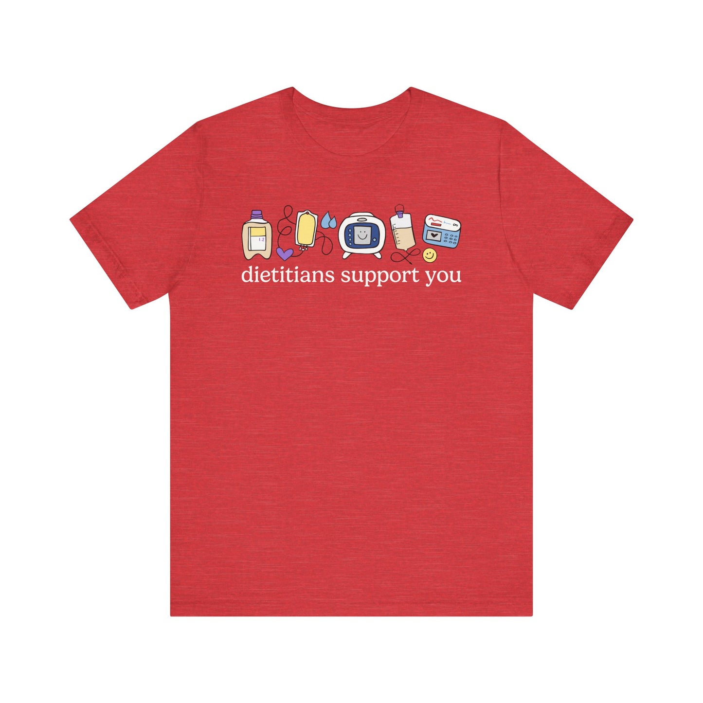 Dietitians Support You Doodles Tee