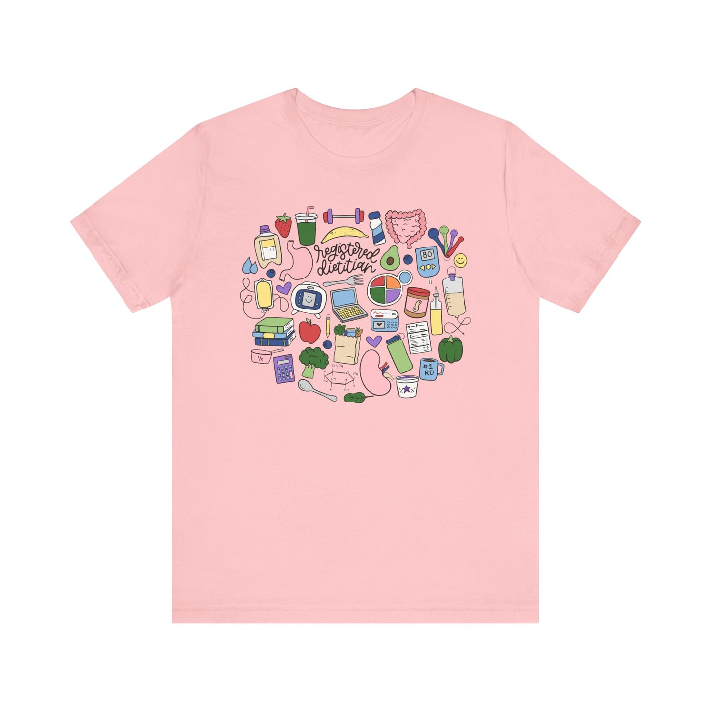 Registered Dietitian Doodles Tee