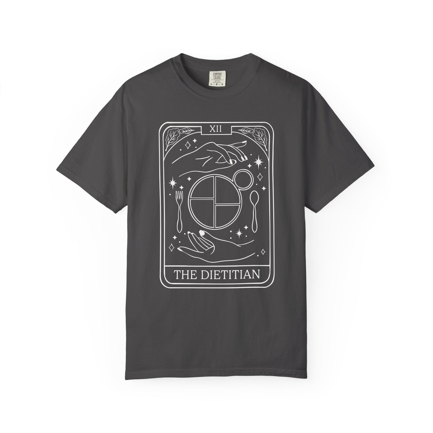 Dietitian Tarot Card Linework Tee