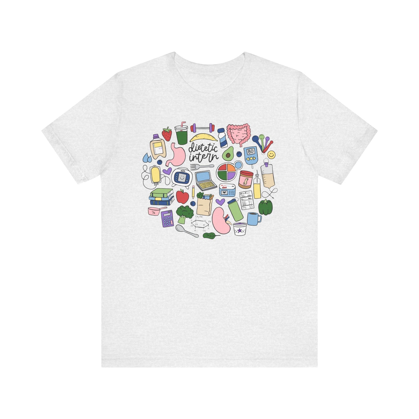 Dietetic Intern Doodles Tee