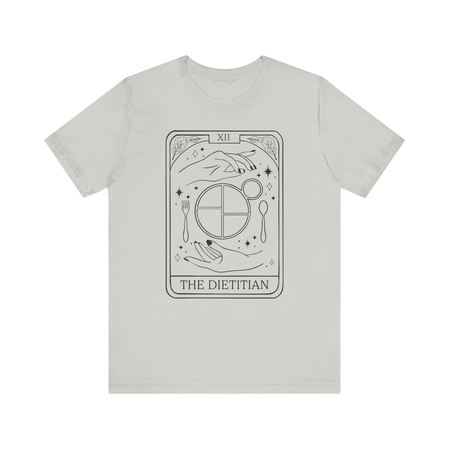 Dietitian Tarot Card Linework Tee