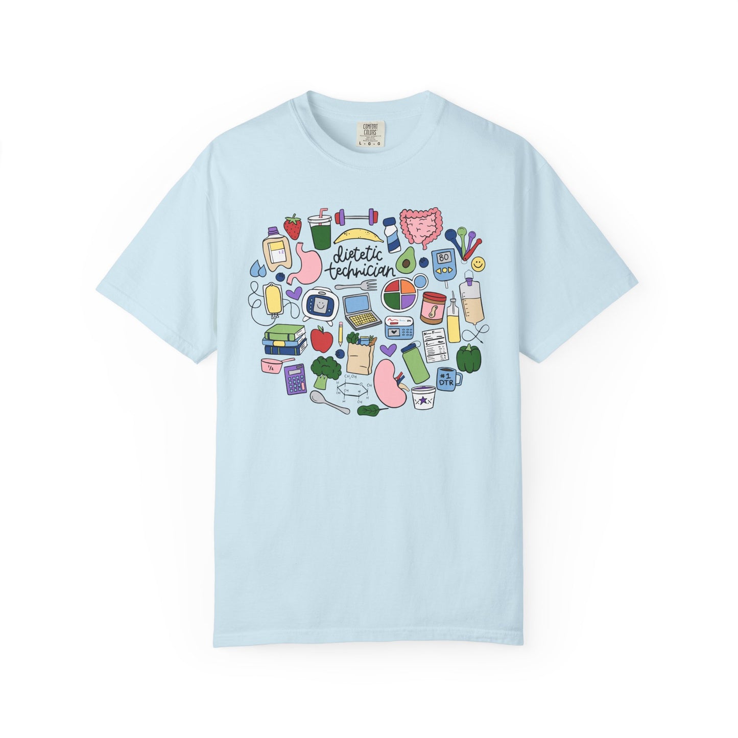 Dietetic Technician Doodles Tee