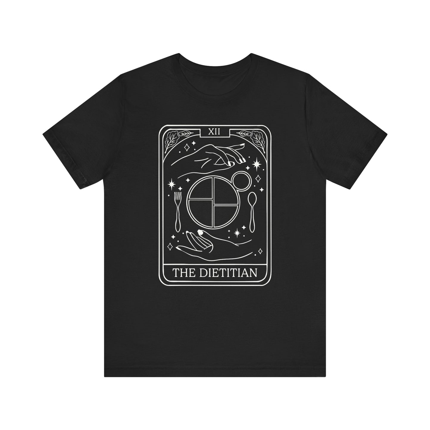 Dietitian Tarot Card Linework Tee