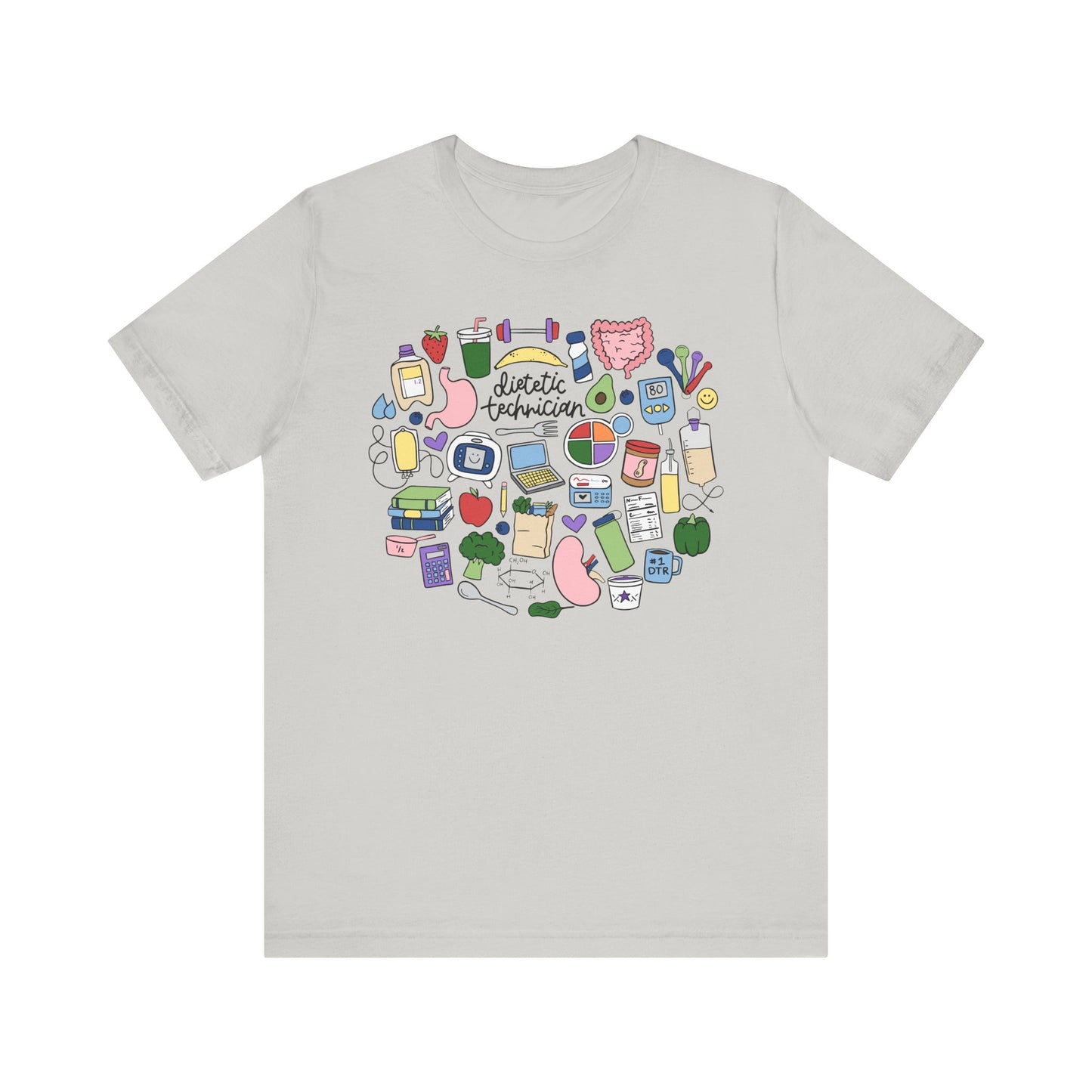 Dietetic Technician Doodles Tee