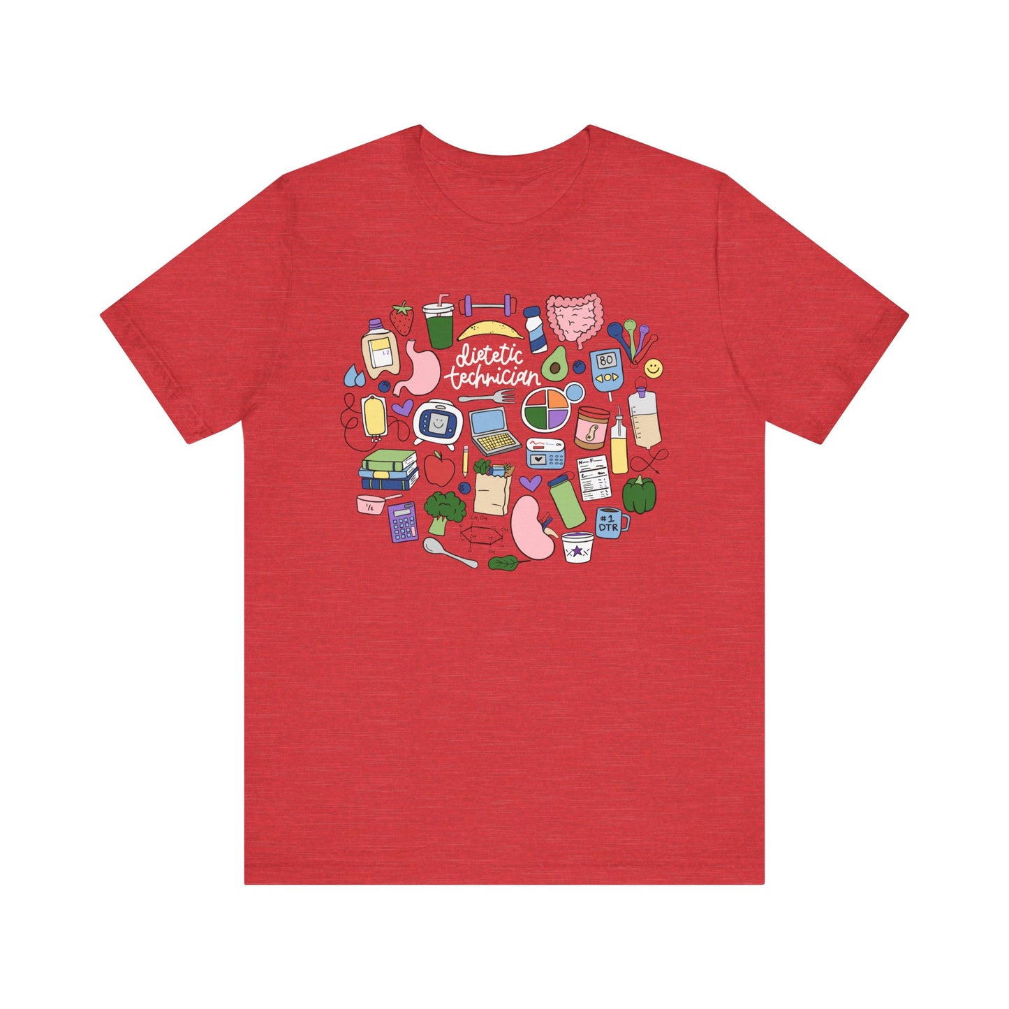 Dietetic Technician Doodles Tee