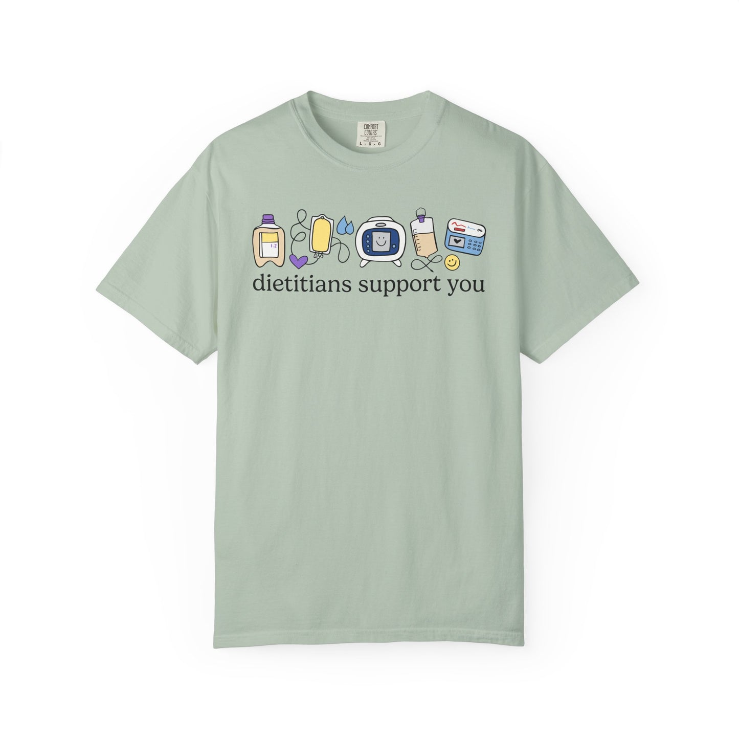 Dietitians Support You Doodles Tee