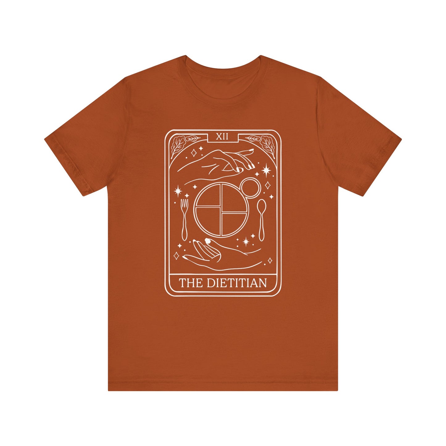 Dietitian Tarot Card Linework Tee