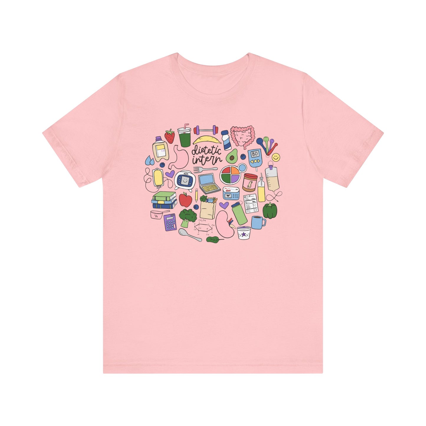 Dietetic Intern Doodles Tee