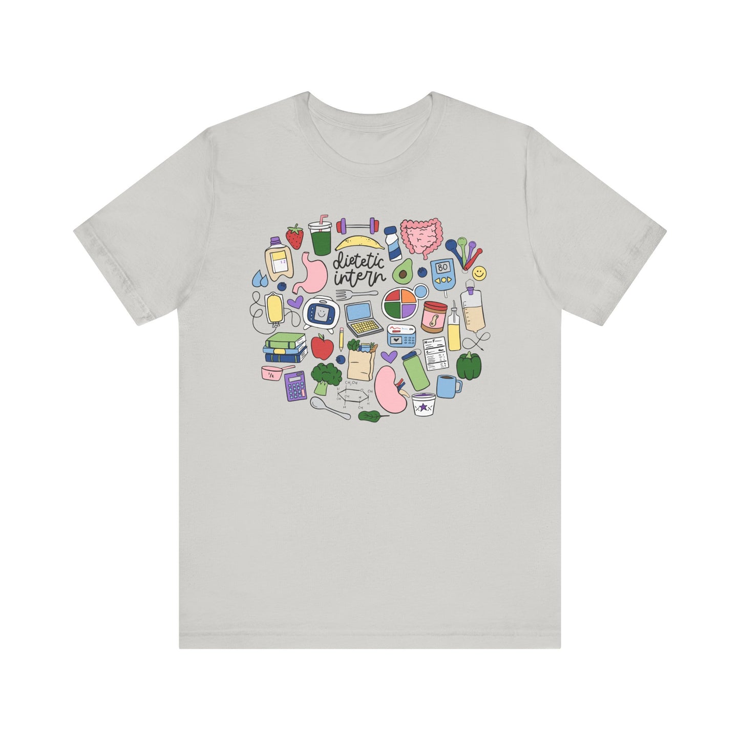 Dietetic Intern Doodles Tee