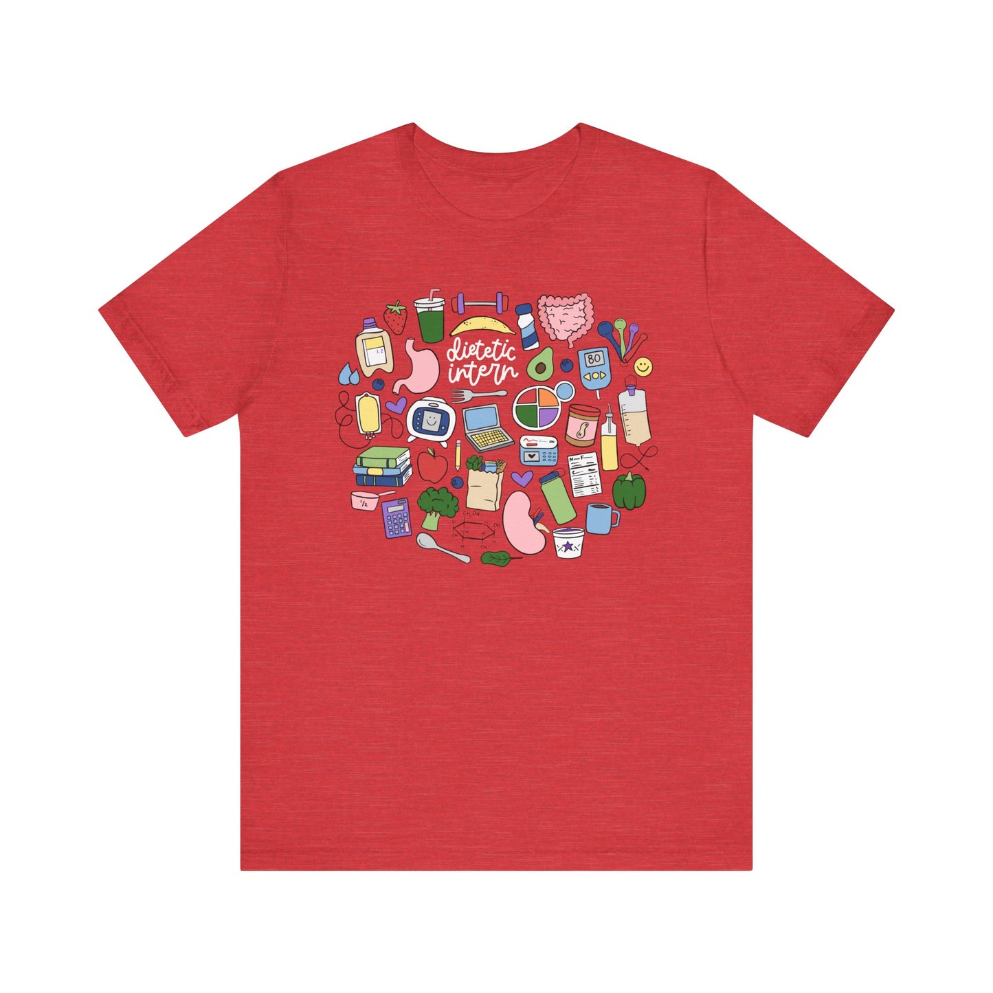 Dietetic Intern Doodles Tee