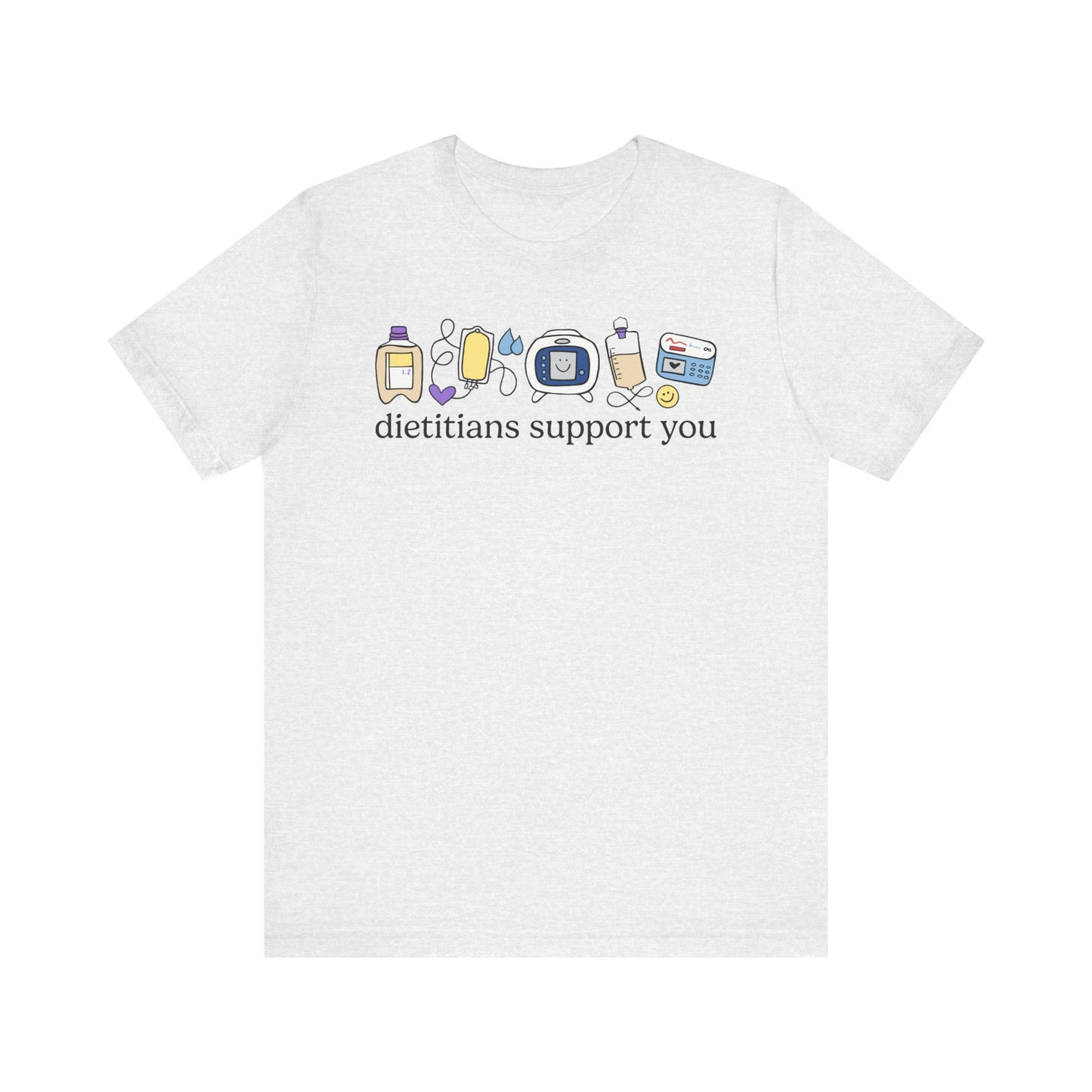 Dietitians Support You Doodles Tee