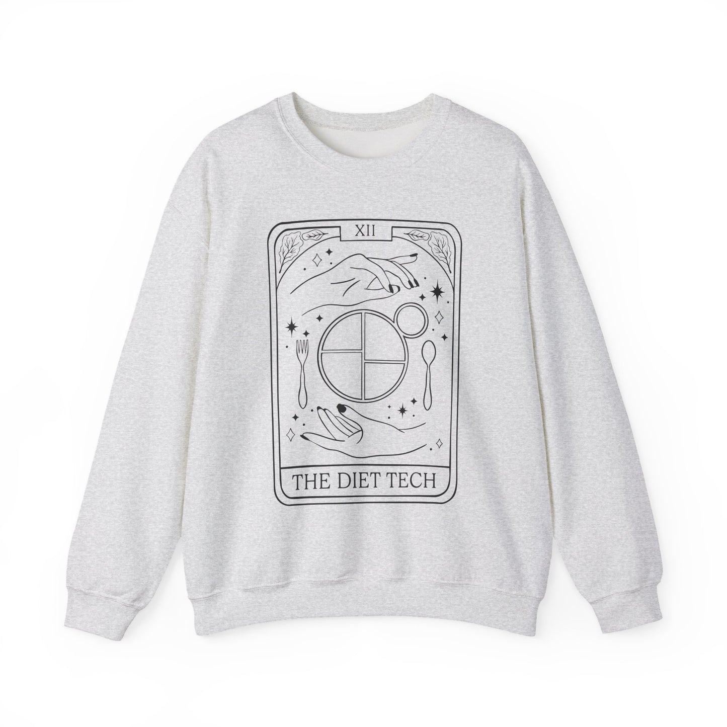 Diet Tech Tarot Card Linework Sweatshirt