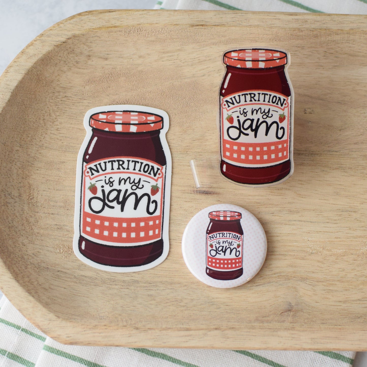 Nutrition is My Jam Badge Reel