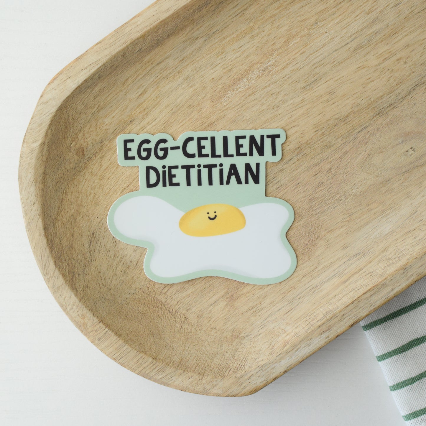 Egg-cellent Dietitian Sticker