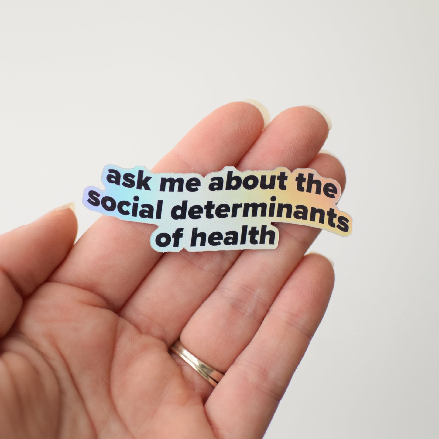 Ask me About the SDH Sticker
