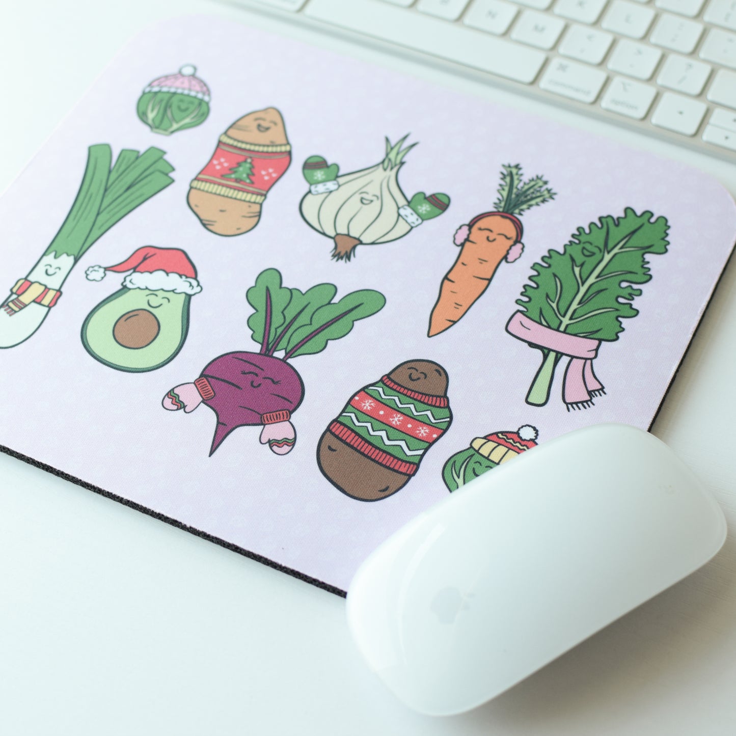 Seasonal Veggies Mouse Pad