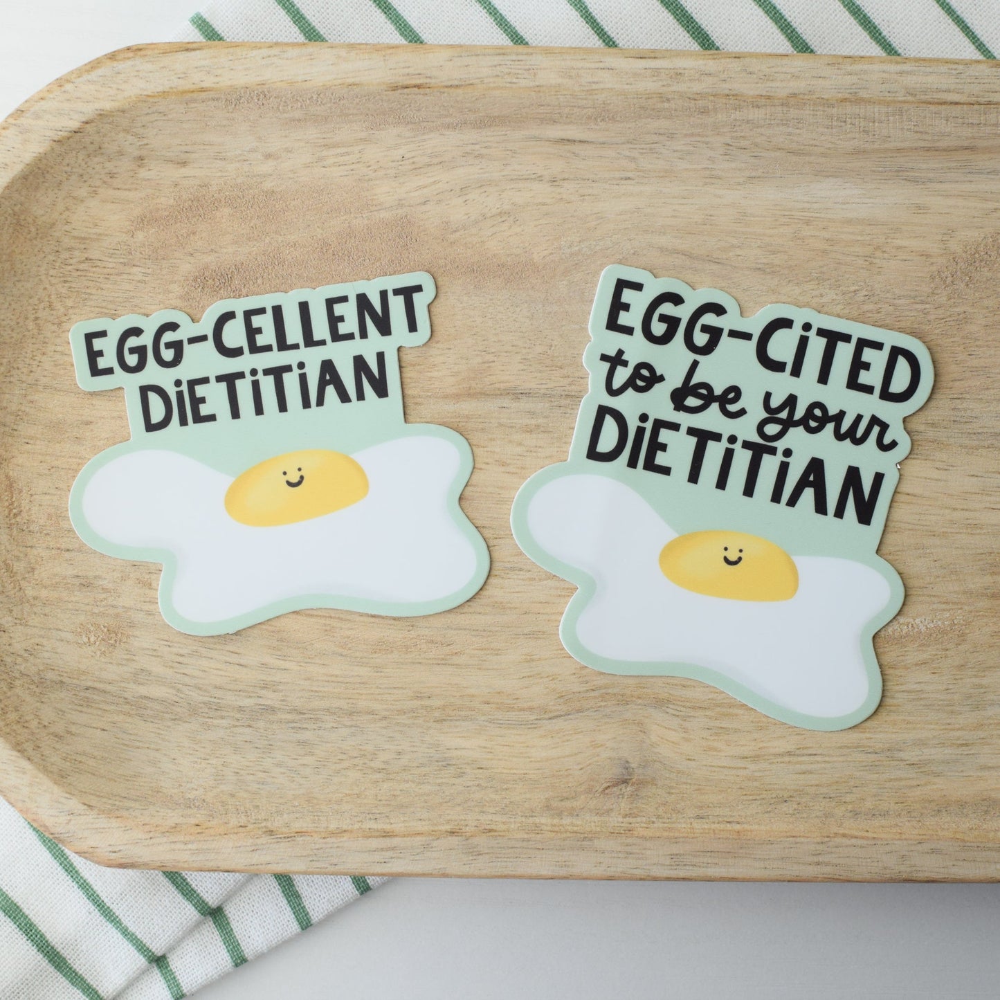 Egg-cellent Dietitian Sticker