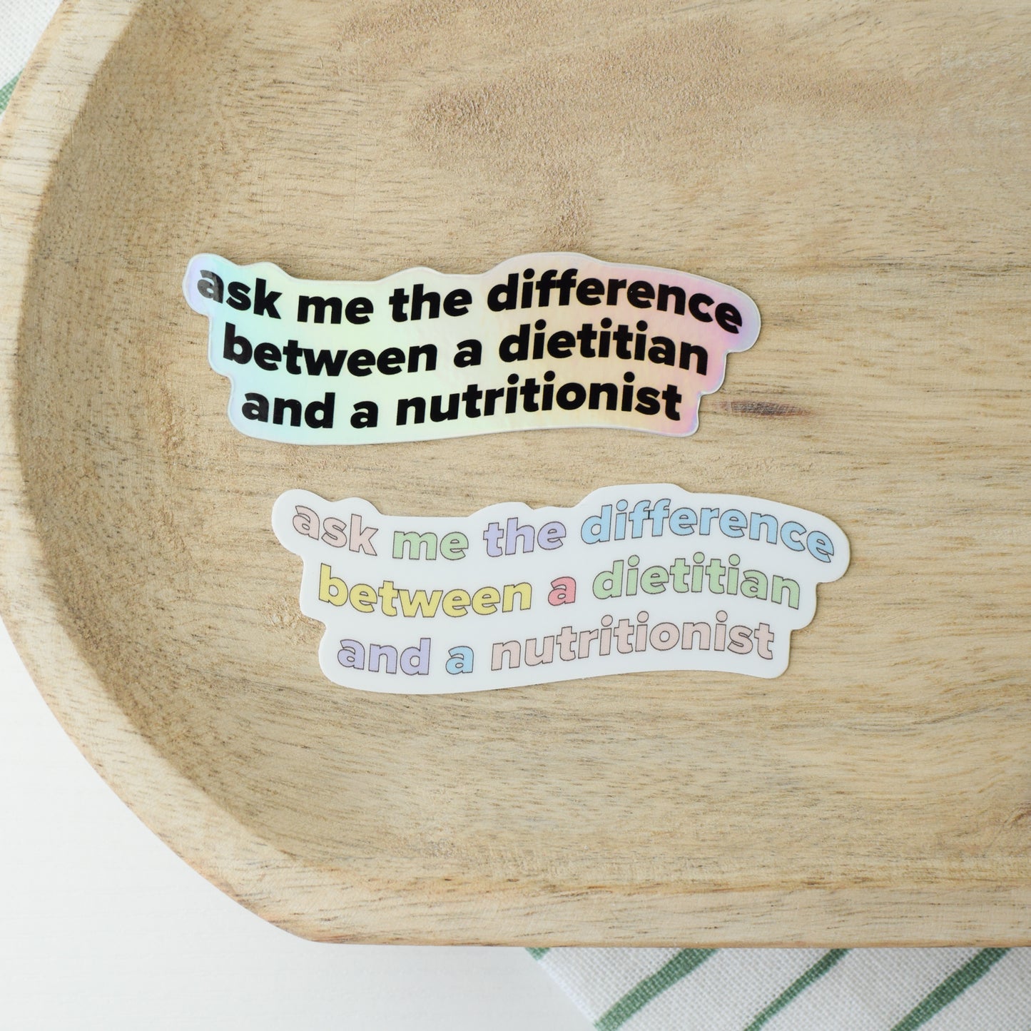 Ask me the Difference Sticker