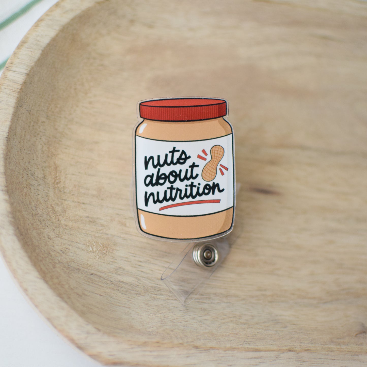 Nuts About Nutrition Badge Reel