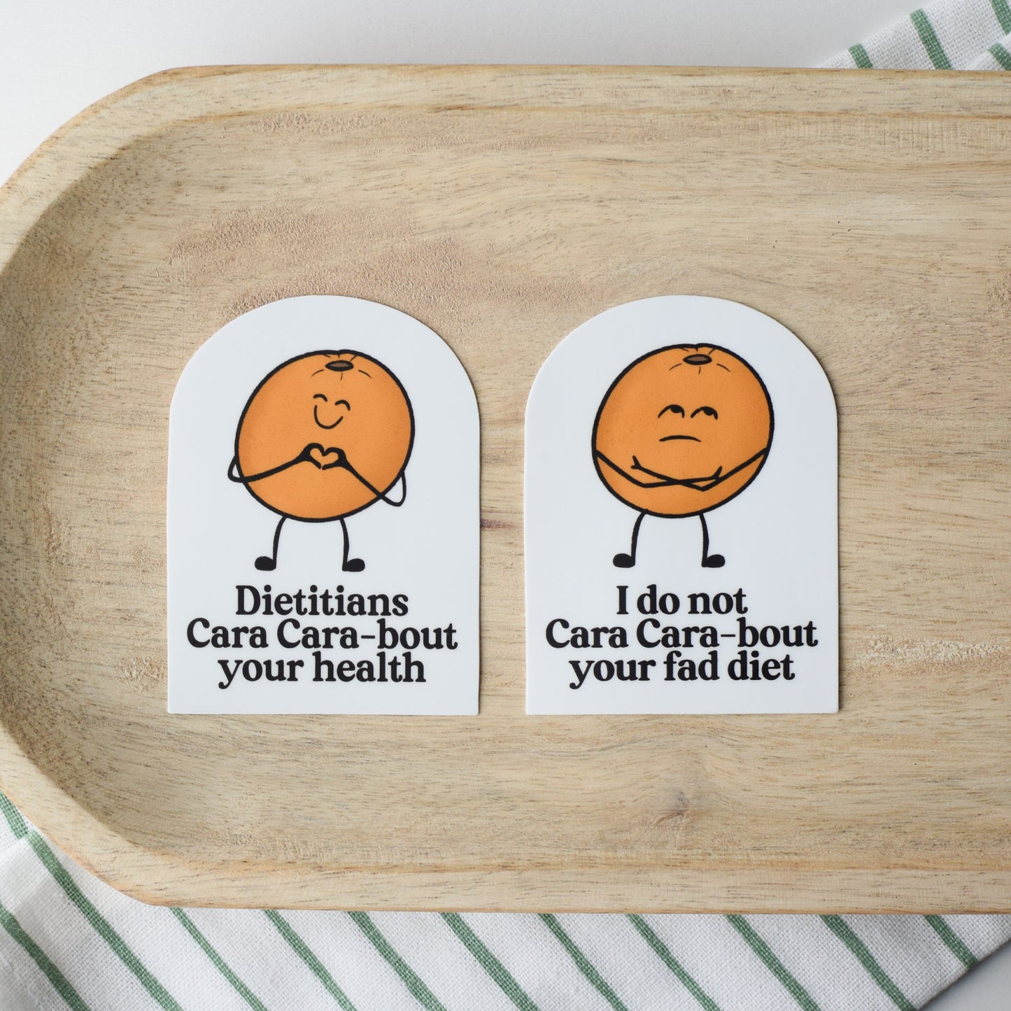 Cara Cara-Bout Health Sticker