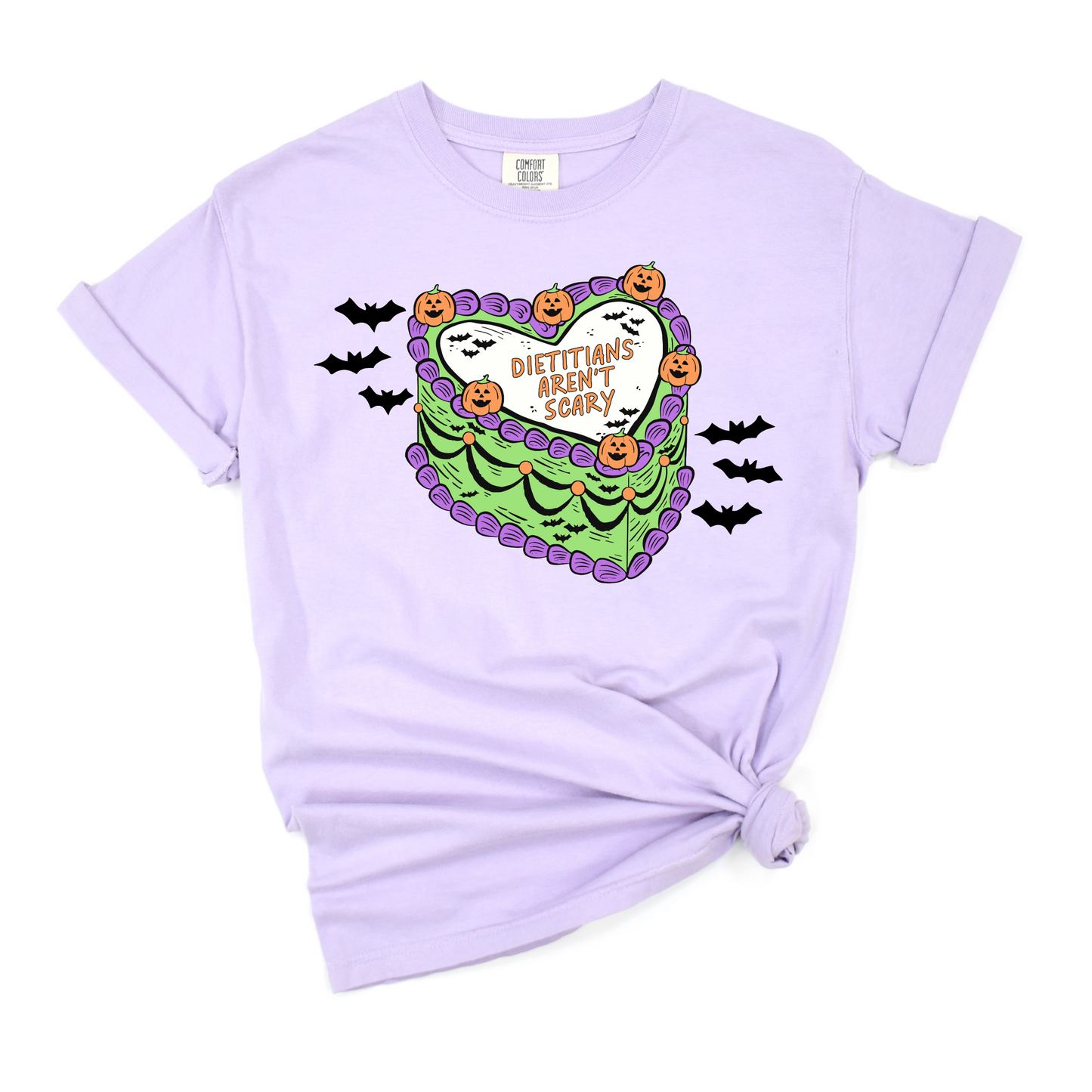Dietitians Aren't Scary Halloween Cake Tee
