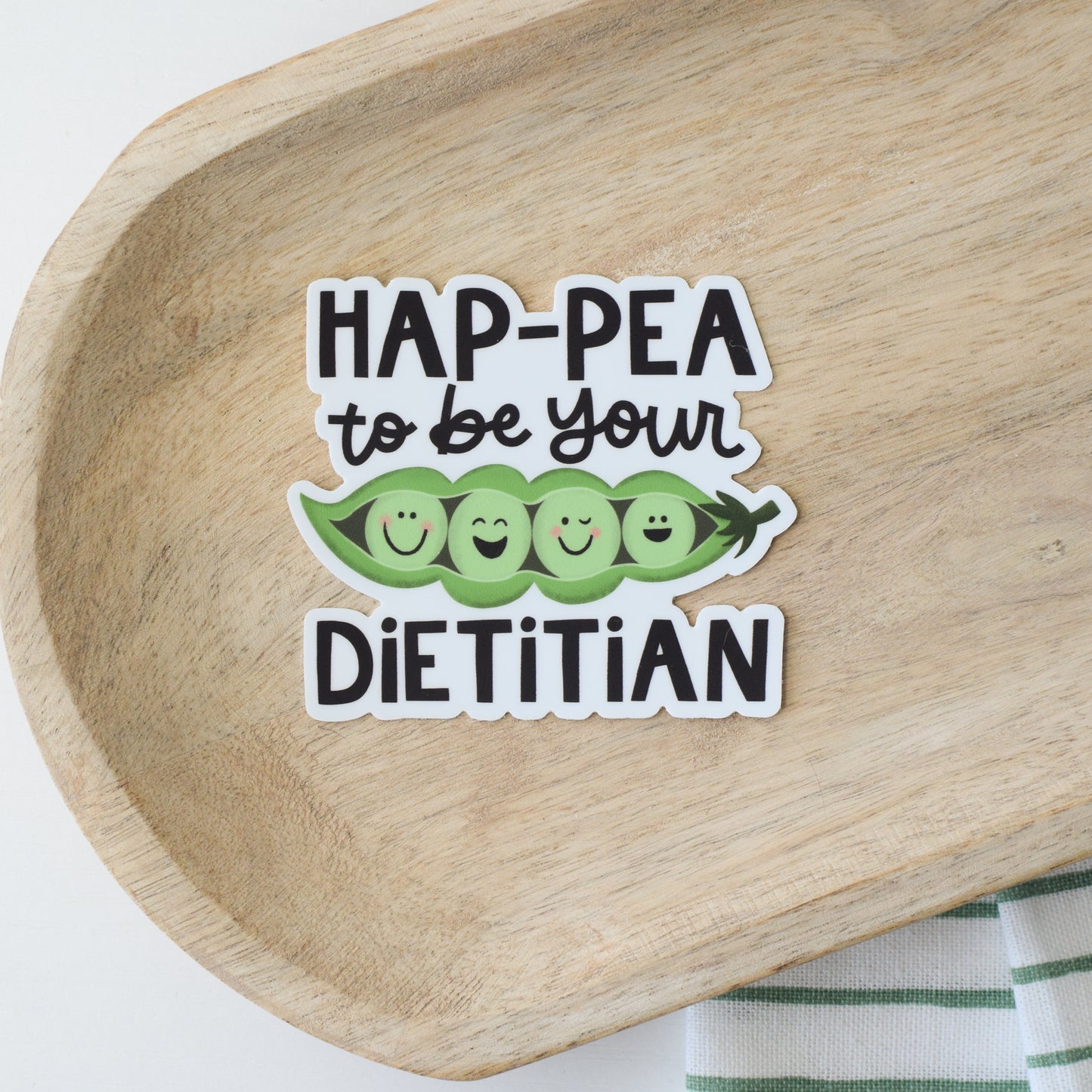 Hap-pea to be Your Dietitian Sticker