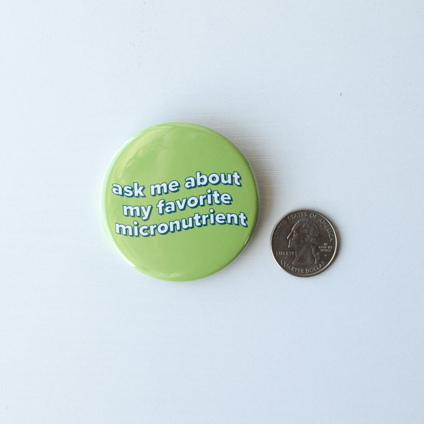 Ask Me About My Favorite Micronutrient Button