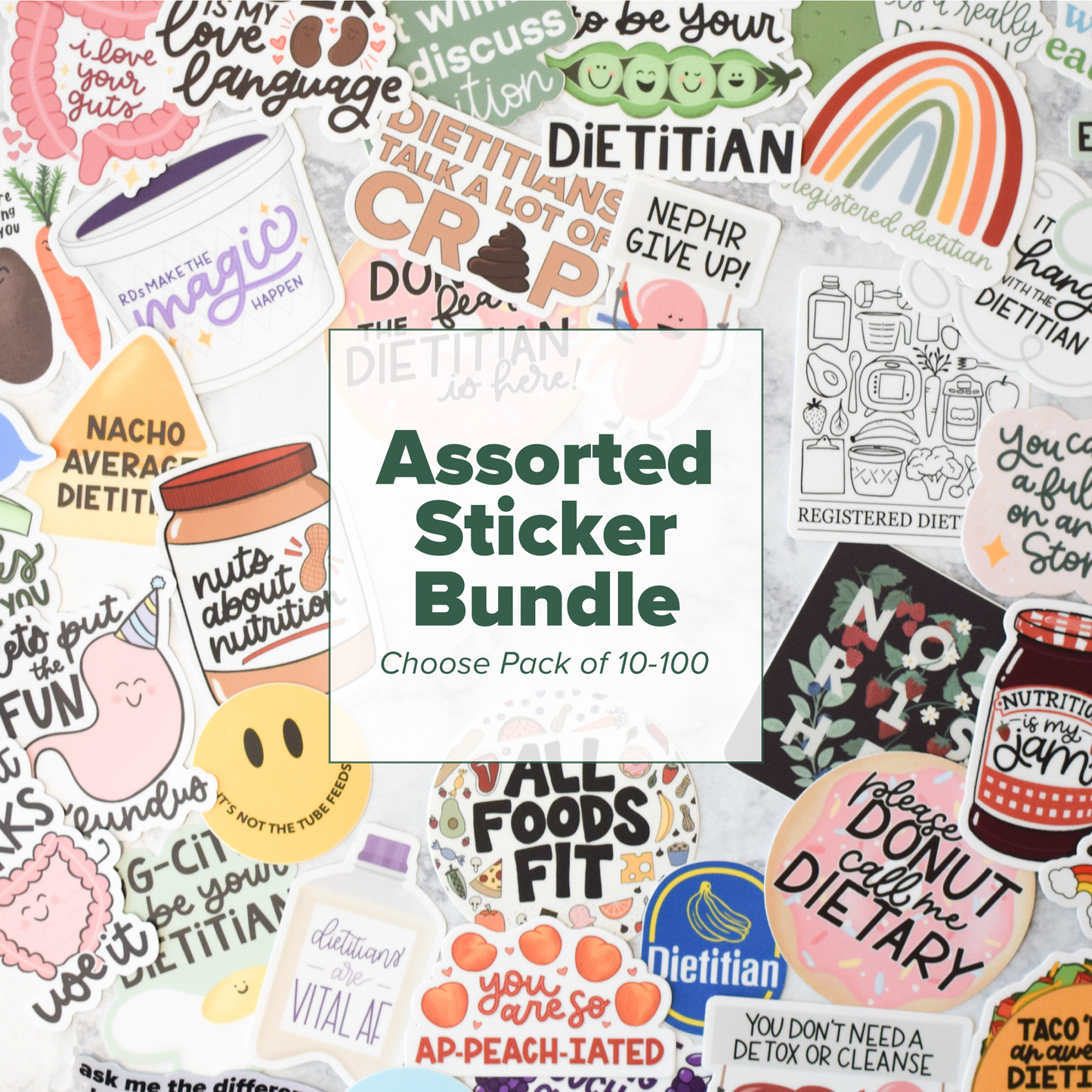 Assorted Sticker Bundle