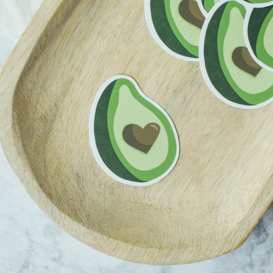 I Love Avocados Sticker