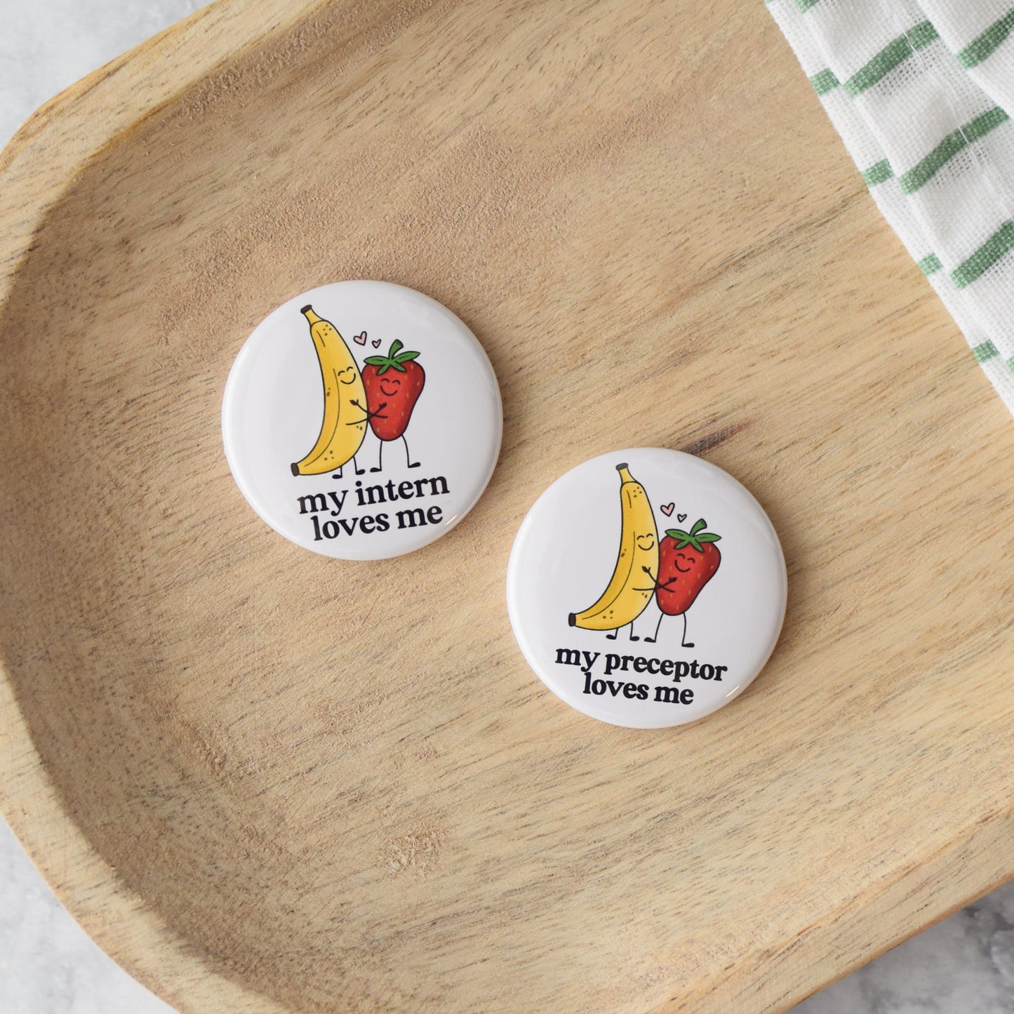 My Intern Loves Me Badge Reel + Topper