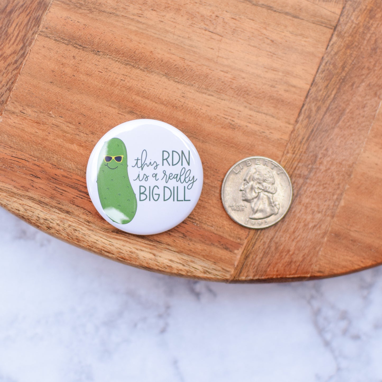 Really Big Dill Button or Magnet