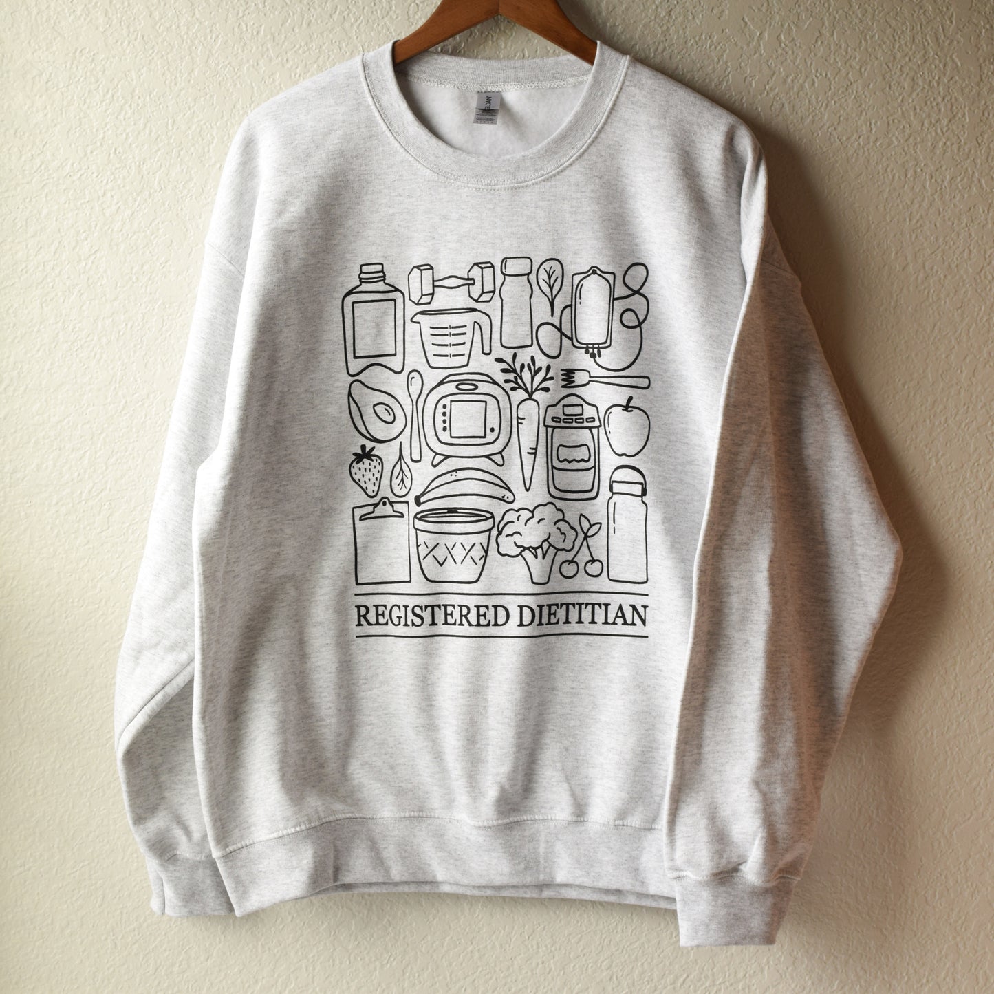 Registered Dietitian Icons Sweatshirt