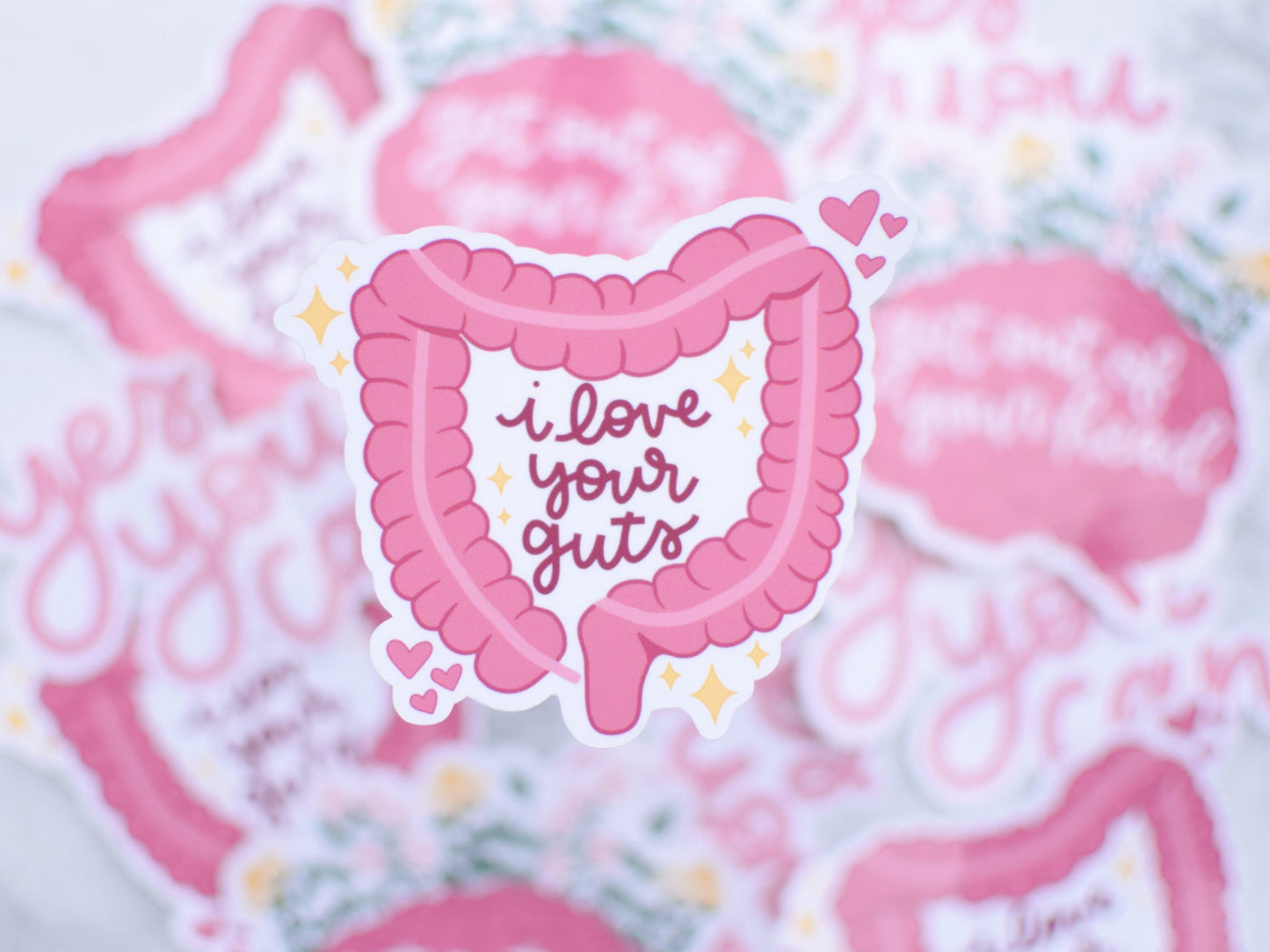 I Love Your Guts Sticker