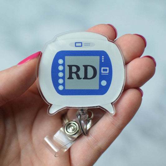 Tube Feeding Pump Badge Reel
