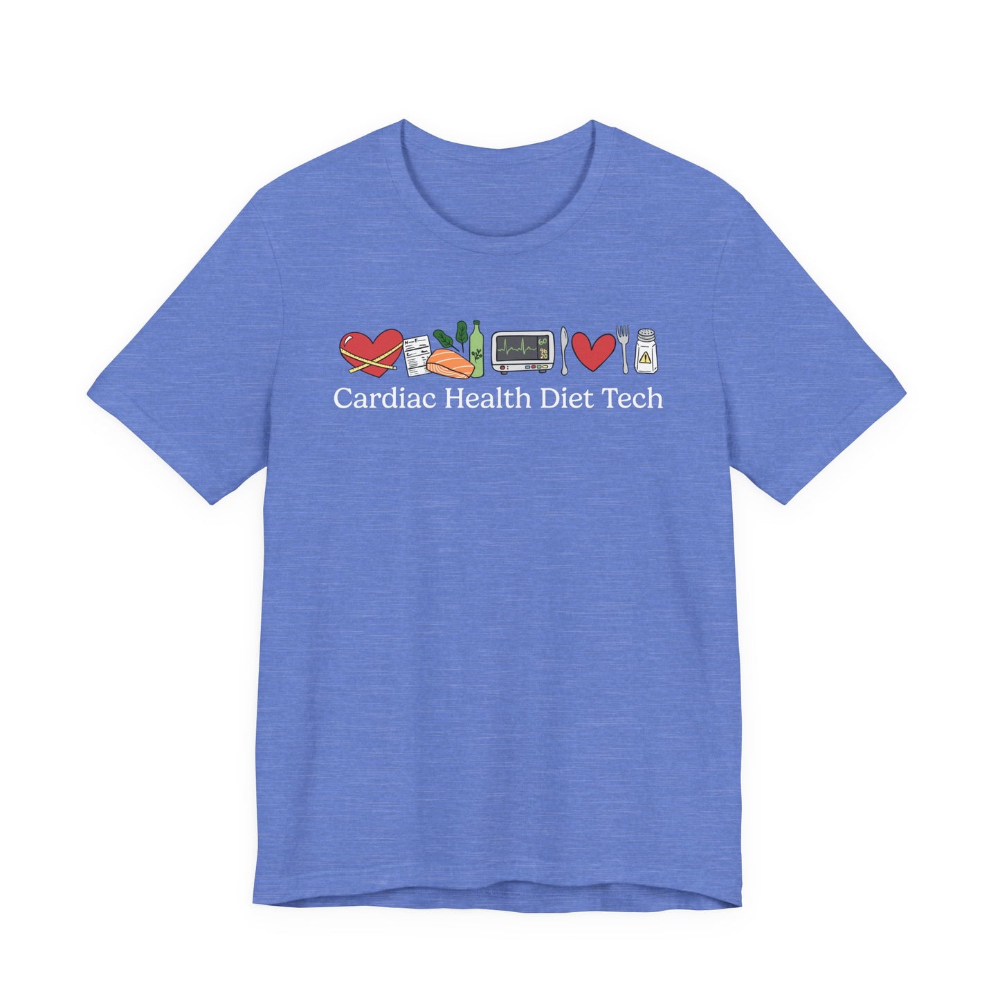 Cardiac Health Diet Tech Doodles Tee