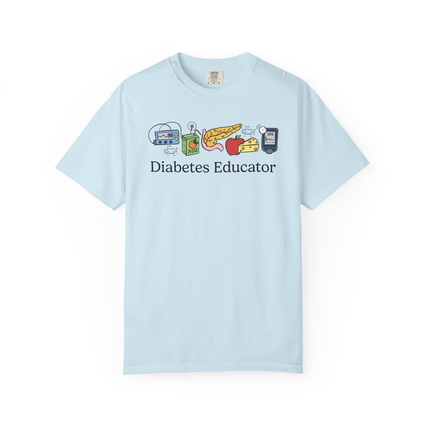 Diabetes Educator Doodles Tee
