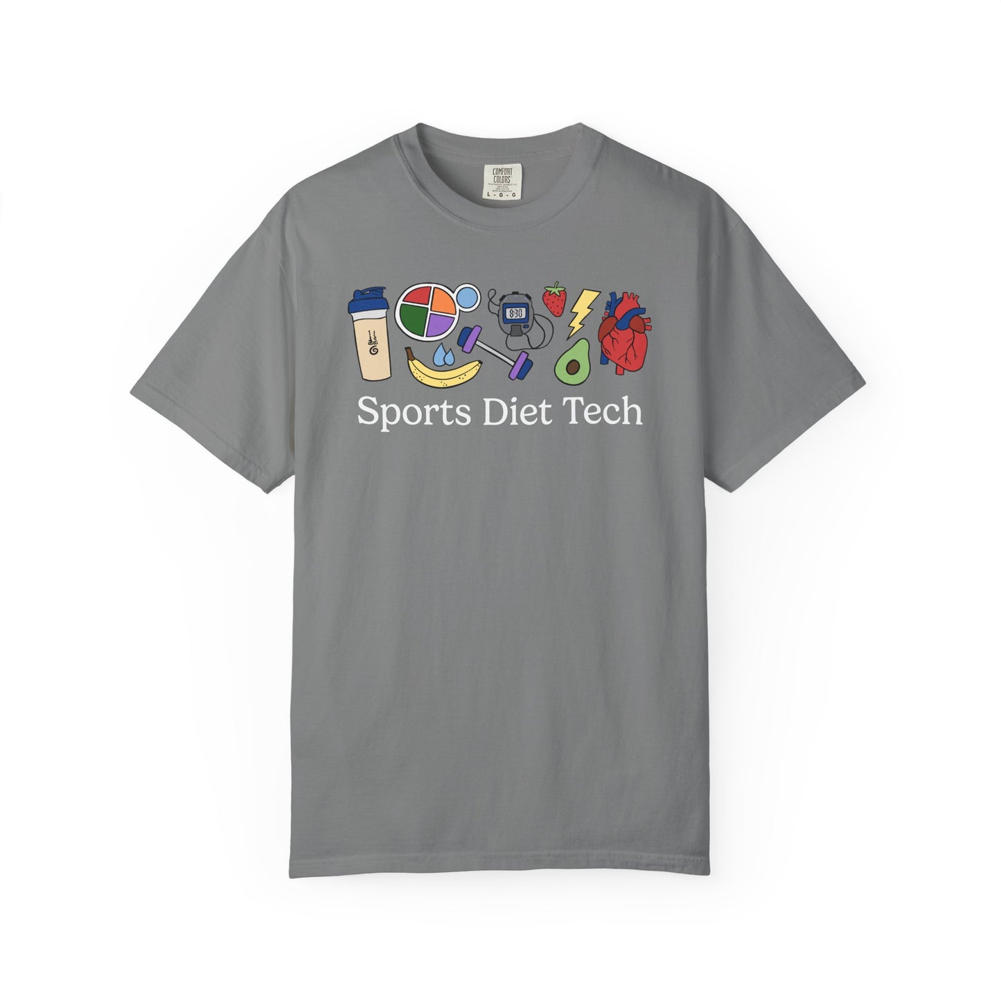 Sports Diet Tech Doodles Tee