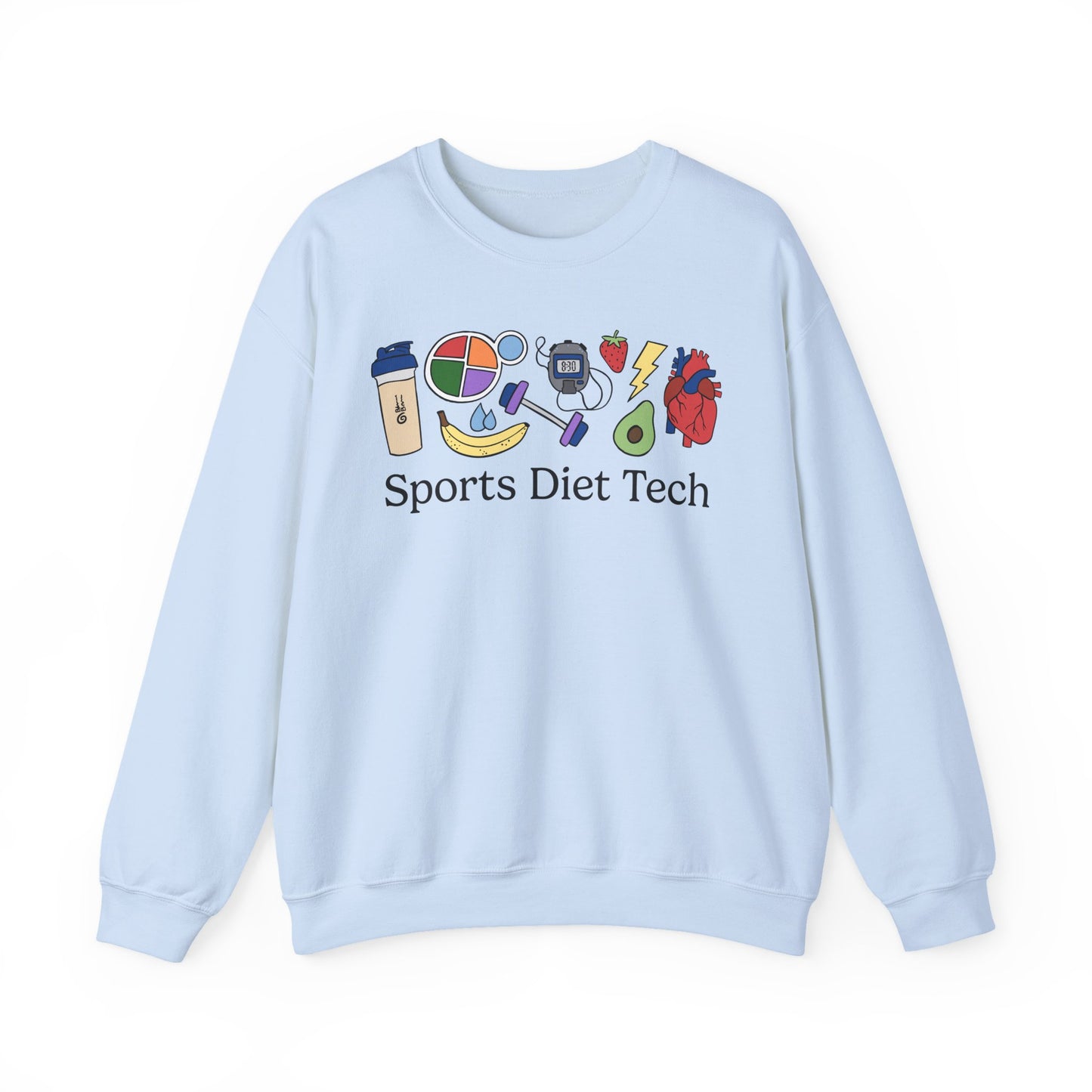 Sports Diet Tech Doodles Sweatshirt