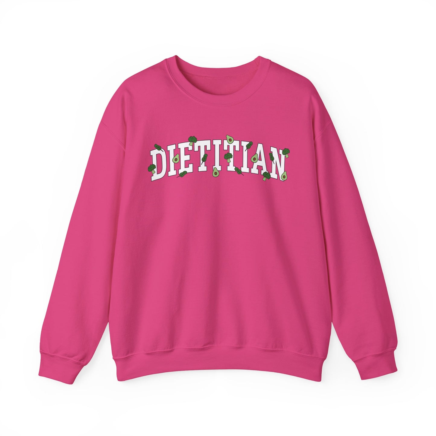 Arched Dietitian Veggies Sweatshirt