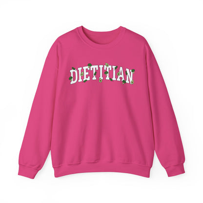 Arched Dietitian Veggies Sweatshirt
