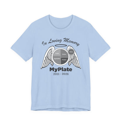 MyPlate In Loving Memory Tee