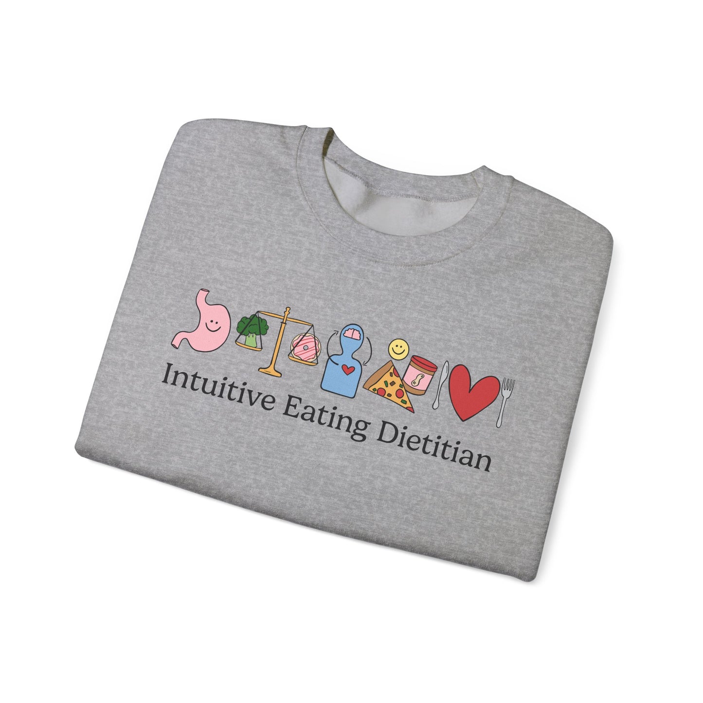 Intuitive Eating Dietitian Doodles Sweatshirt