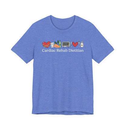 Cardiac Rehab Dietitian Doodles Tee