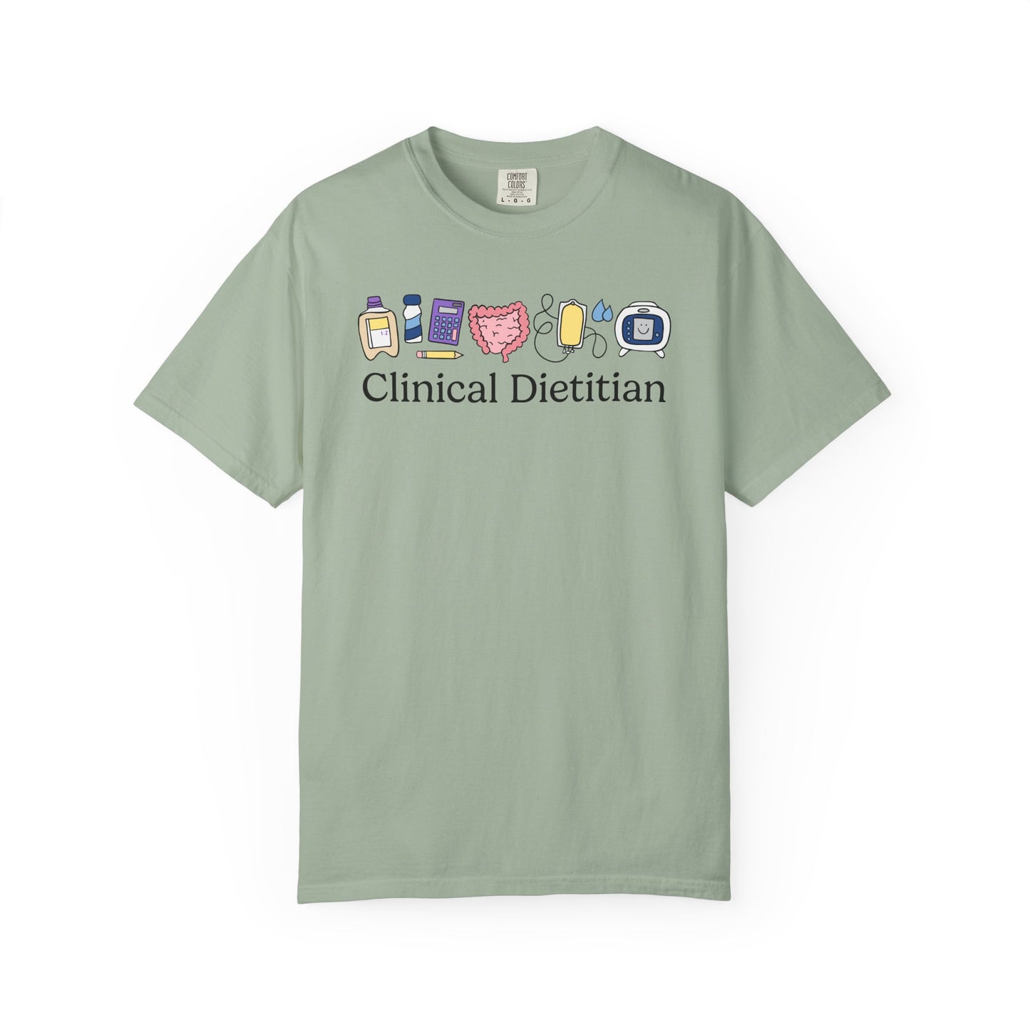 Clinical Dietitian Doodles Tee