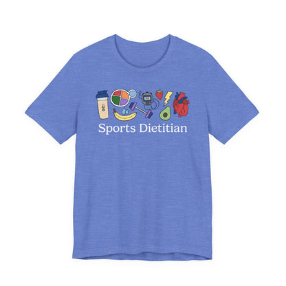 Sports Dietitian Doodles Tee