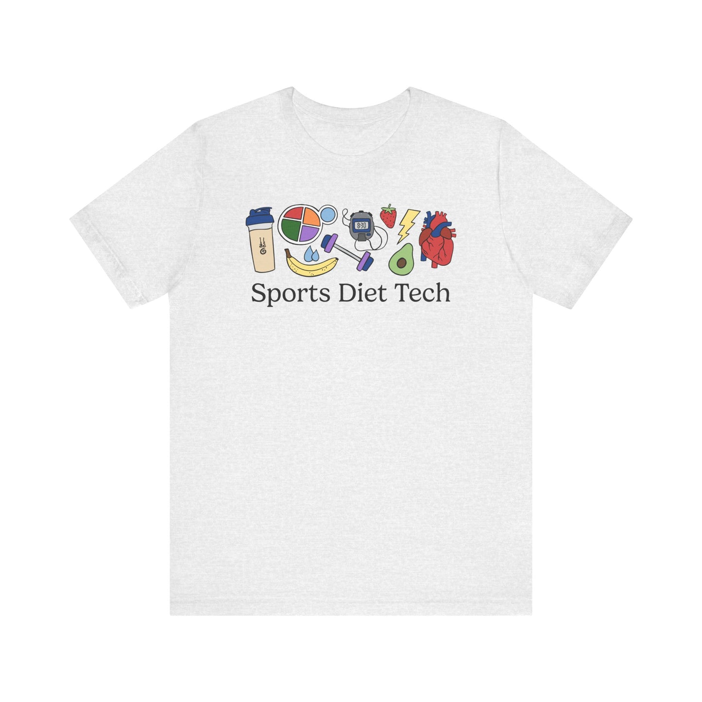 Sports Diet Tech Doodles Tee