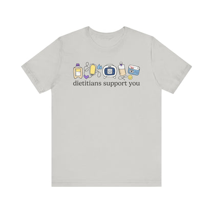 Dietitians Support You Doodles Tee